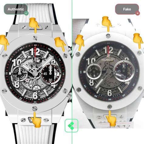 hublot big bang fake erkennen|how to spot a hublot.